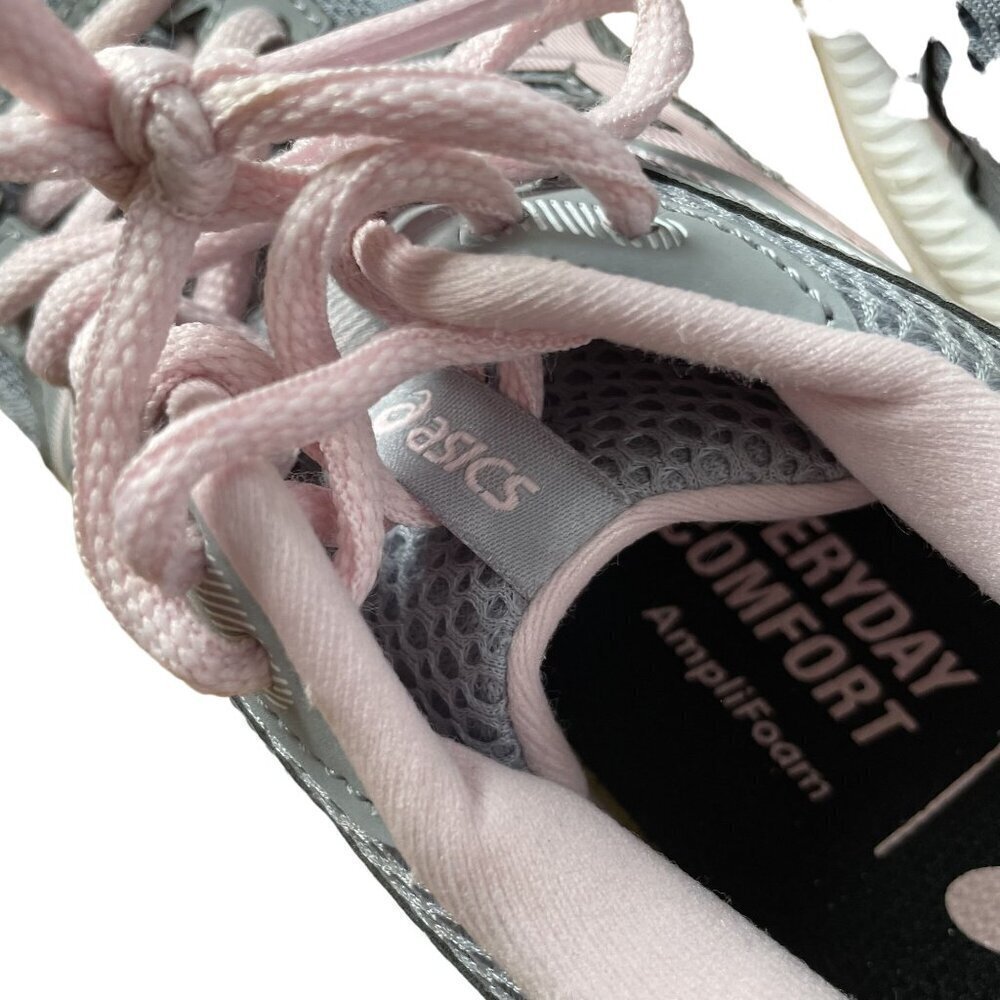 Asics everyday comfort amplifoam design gray pink size 8 sneakers‎ running shoes - Picture 4 of 8